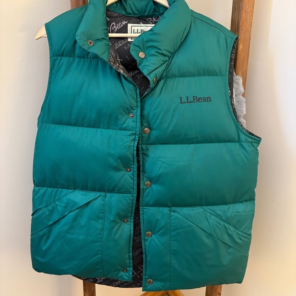 NWOT LL Bean Puffer Trail Model Down Vest '82 - Picture 1 of 4